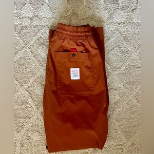 Topo Designs Boulder Pants - Orange - Small
